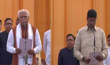 हरियाणा में बन गयी बीजेपी-जेजेपी के बीच बात,कल होगा मंत्रिमंडल का विस्तार,राजभवन में दोपहर 12.30 मंत्रियों को दिलवायी जाएगी शपथ