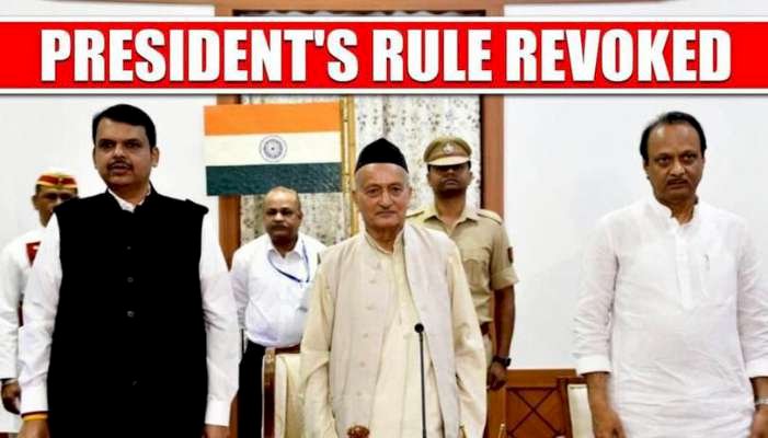 महाराष्ट्र की सियासत में बड़ा उलटफेर, बीजेपी-एनसीपी की बनी सरकार, देवेंद्र फडणनीस मुख्यमंत्री और अजित पवार बने उपमुख्यमंत्री, संजय राउत हुए आगबबूला